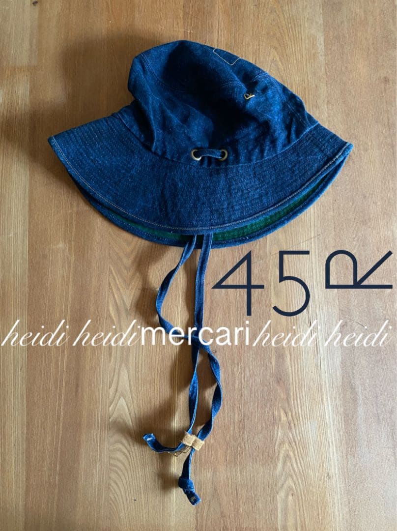 45R リネンの帽子