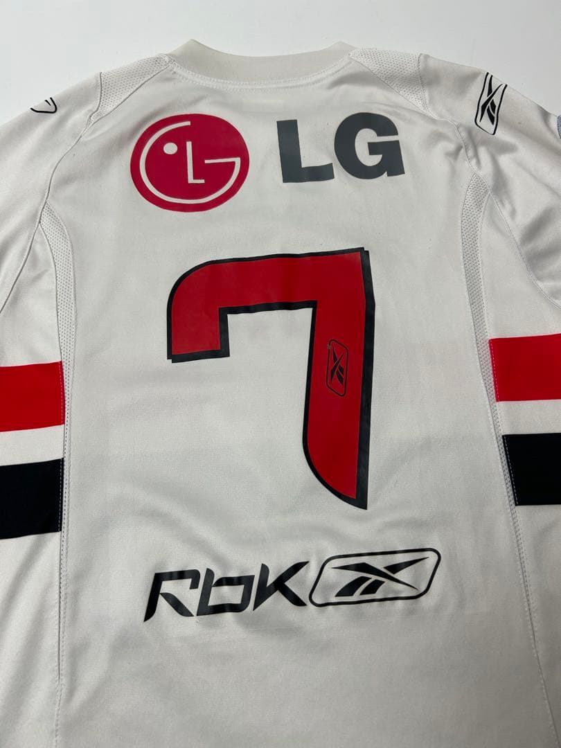 São Paulo F.C 2006年　Reebok サッカーシャツ　#7