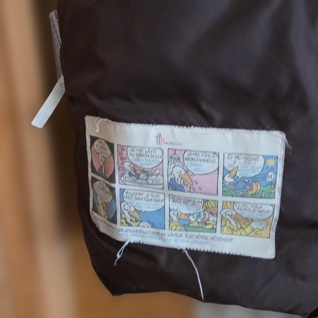 ニ*ク様 モンブラン 黒 ダウンベスト