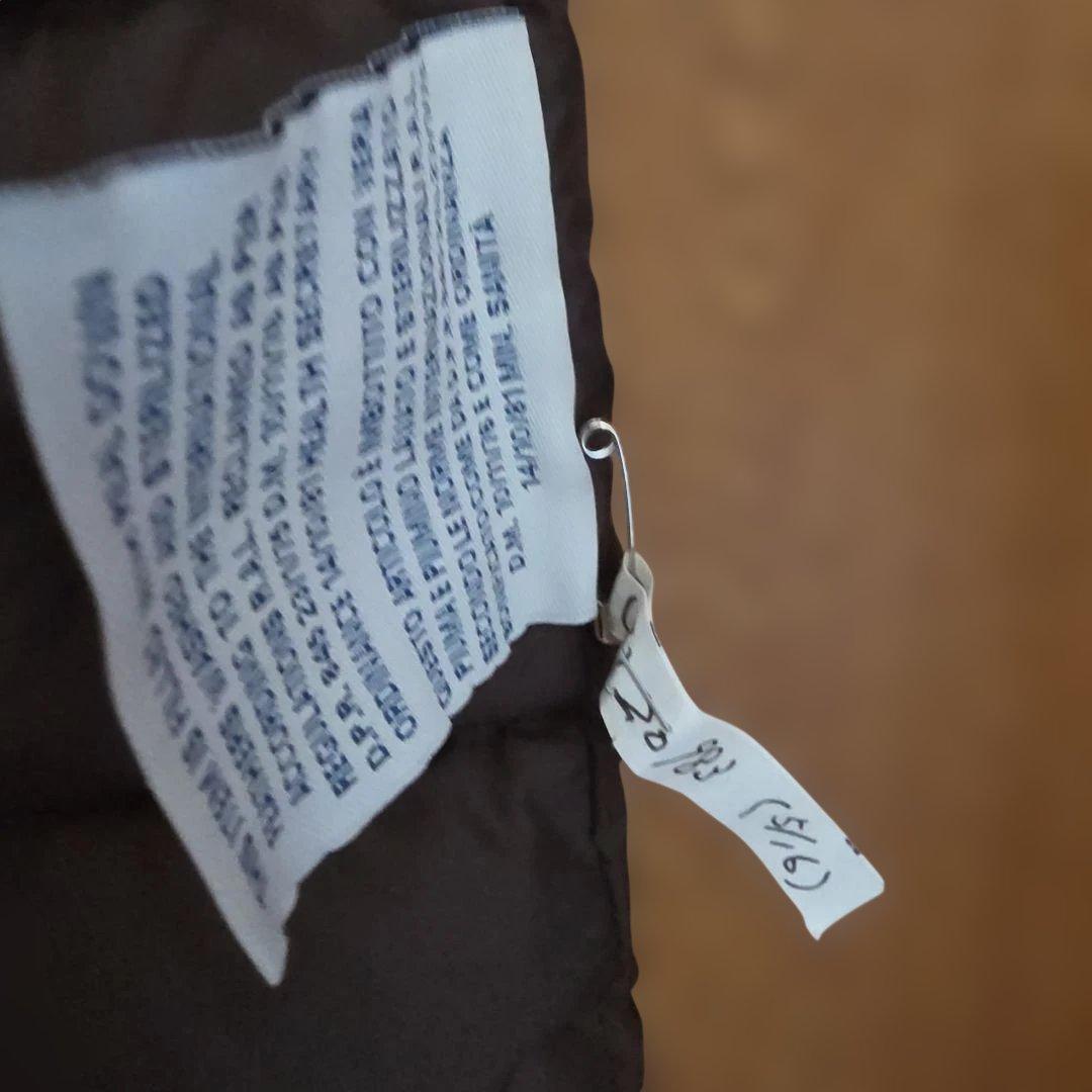 ニ*ク様 モンブラン 黒 ダウンベスト