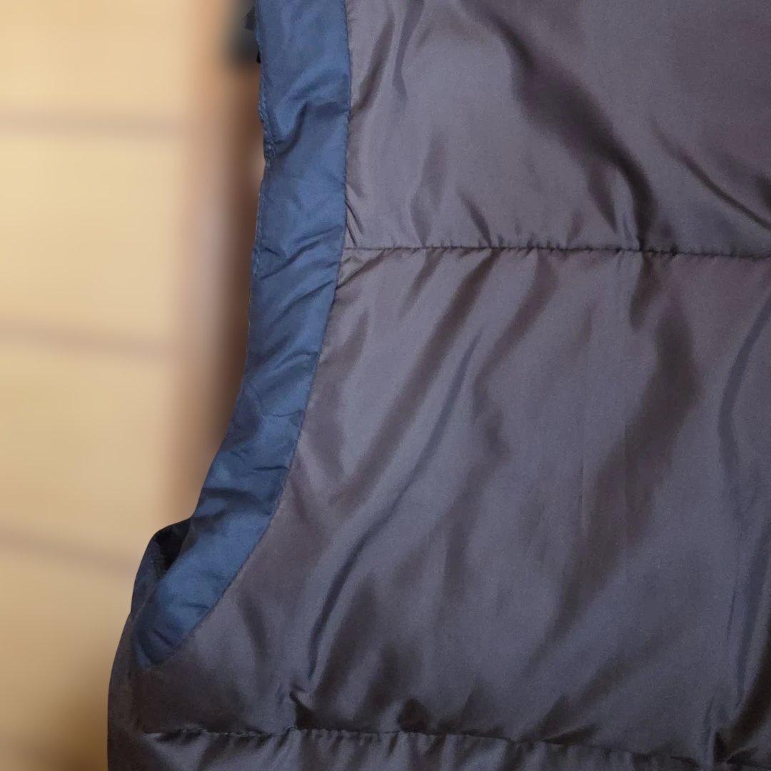 ニ*ク様 モンブラン 黒 ダウンベスト