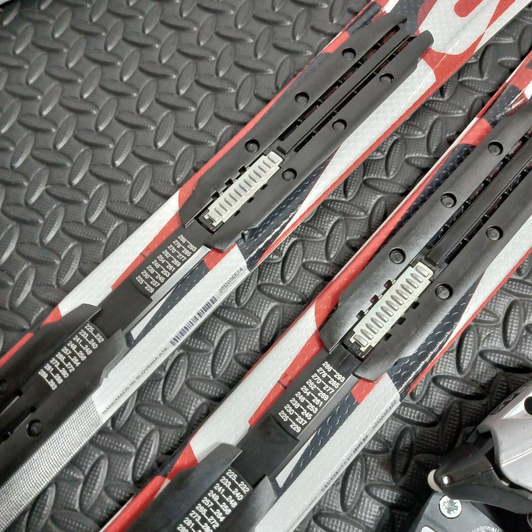 【100cm】未使用 エラン ELAN ジュニアスキー板 と中古ビィンディング