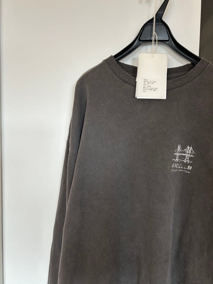 ANCELLM アンセルム　BRIDGE L/S T-SHIRT
