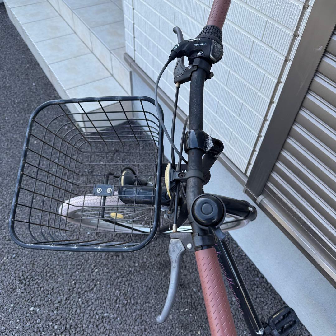 ボルディ 自転車 ママチャリ 折りたたみ 26インチ シマノ製6段変速