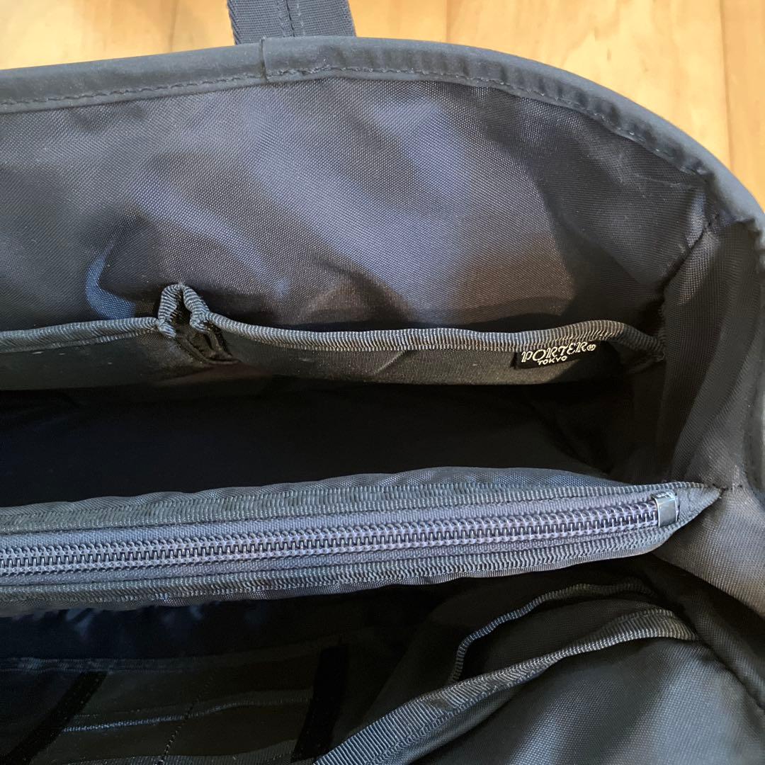 美品　Porter 多収納　吉田かばん 仕切りファスナーマチ付き
