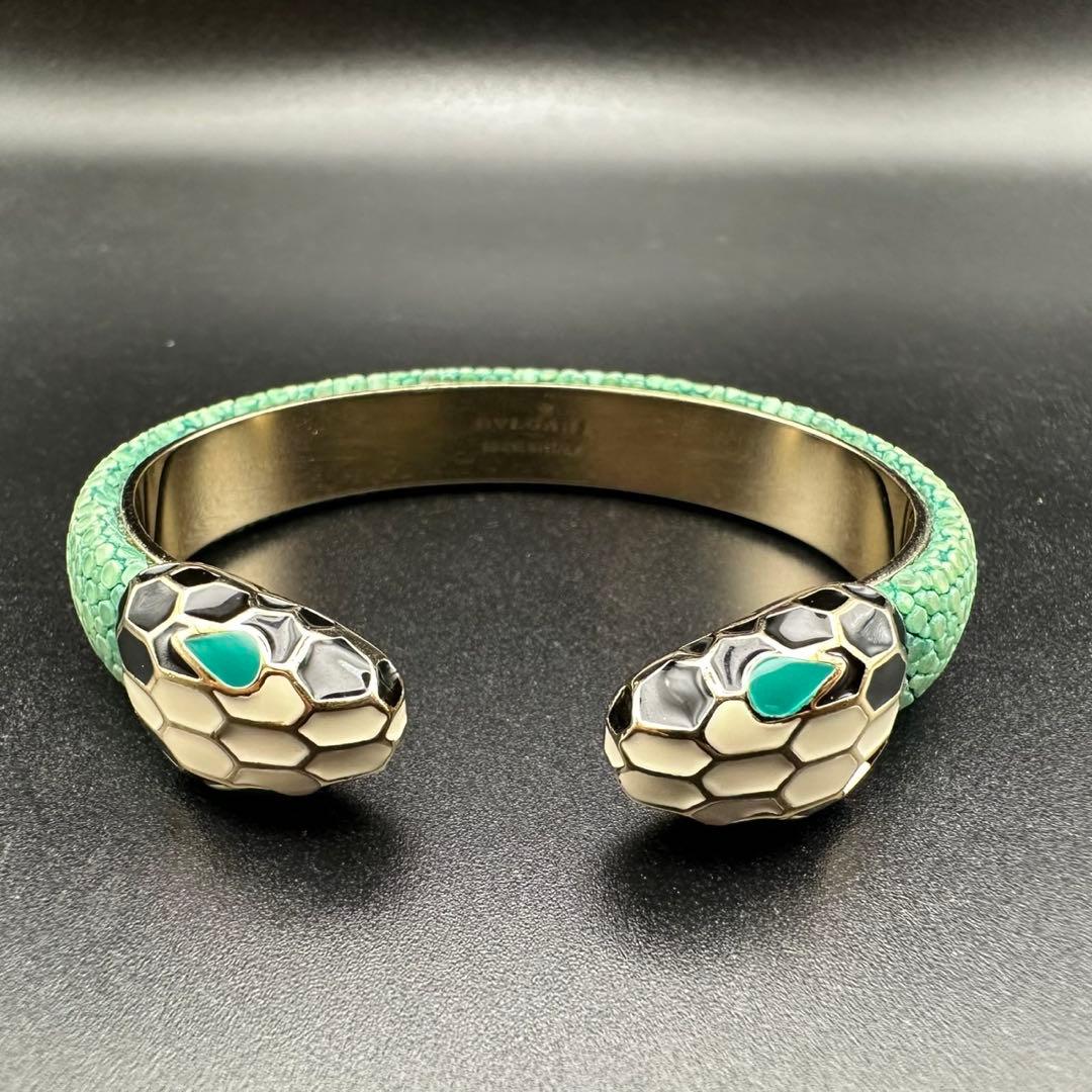 美品✨　BVLGARI　バングル　セルペンティ　フォーエバー 1211