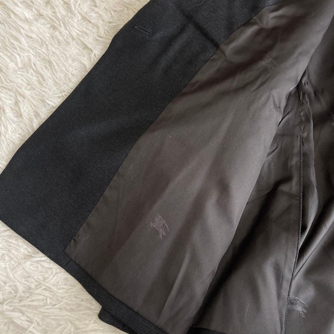 BURBERRY London ダブルボタンジャケット チャコール BB7