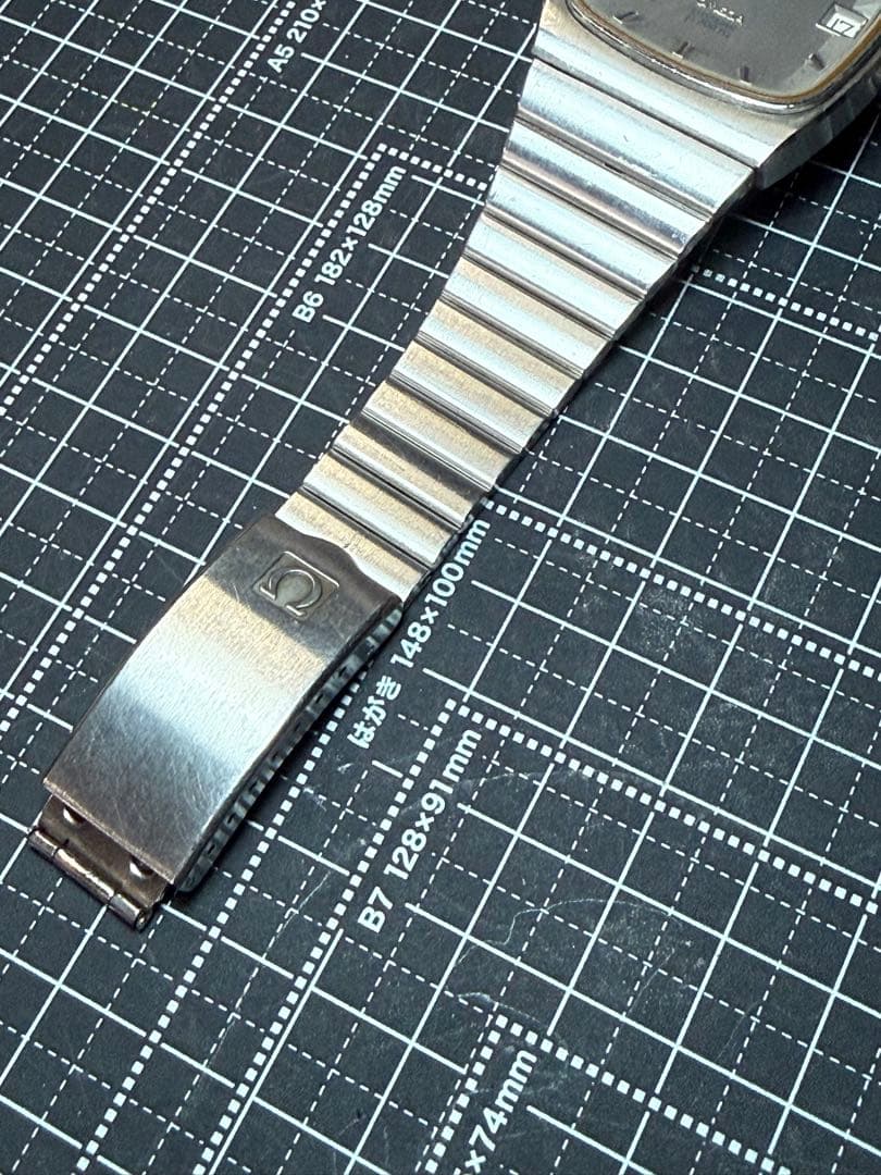 オメガ コンステレーション 音叉 f300Hz 純正ブレス 不動ジャンク