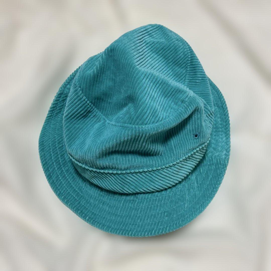 Supreme ターコイズ コーデュロイ バケットハット