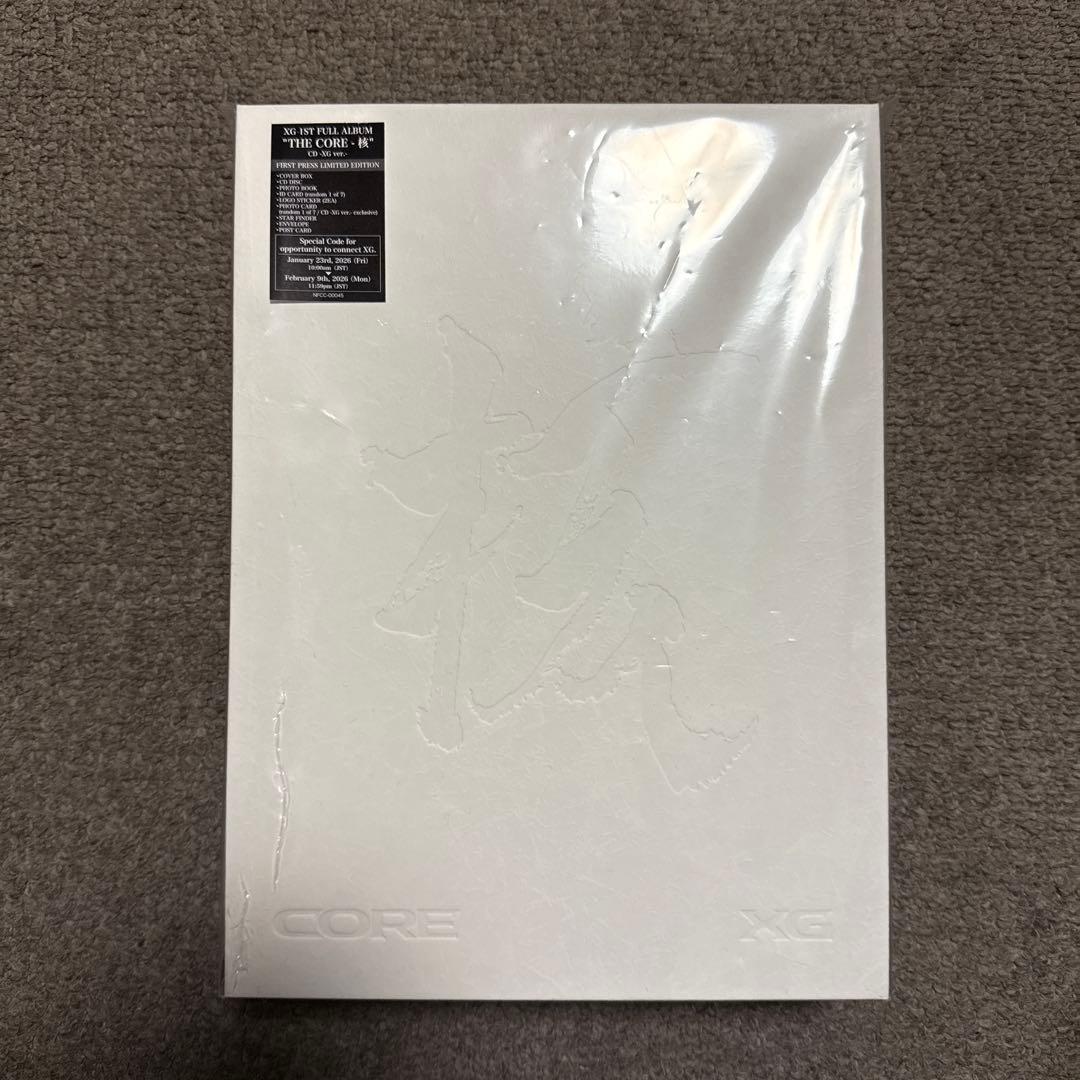 XG 1st \"THE CORE - 核\" CD 9点