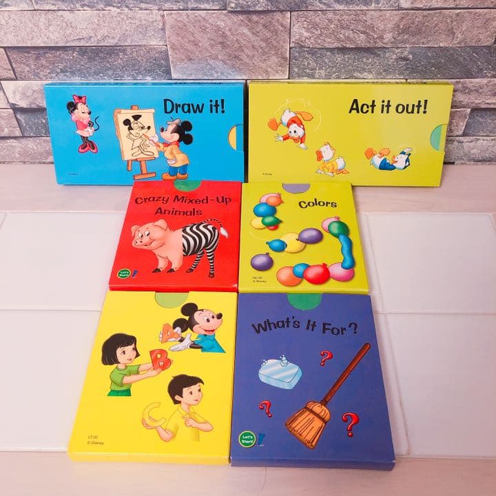 ディズニー英語システム教材 Gミッキーマジックペンセット