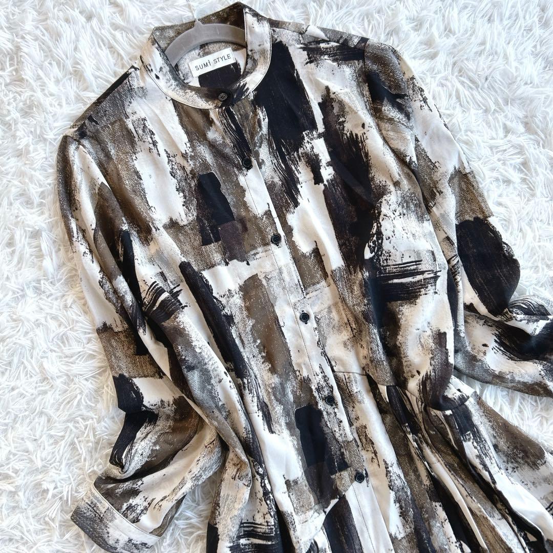 SUM1 STYLE スミスタイル 斜めプリーツワンピース イアパピヨネ