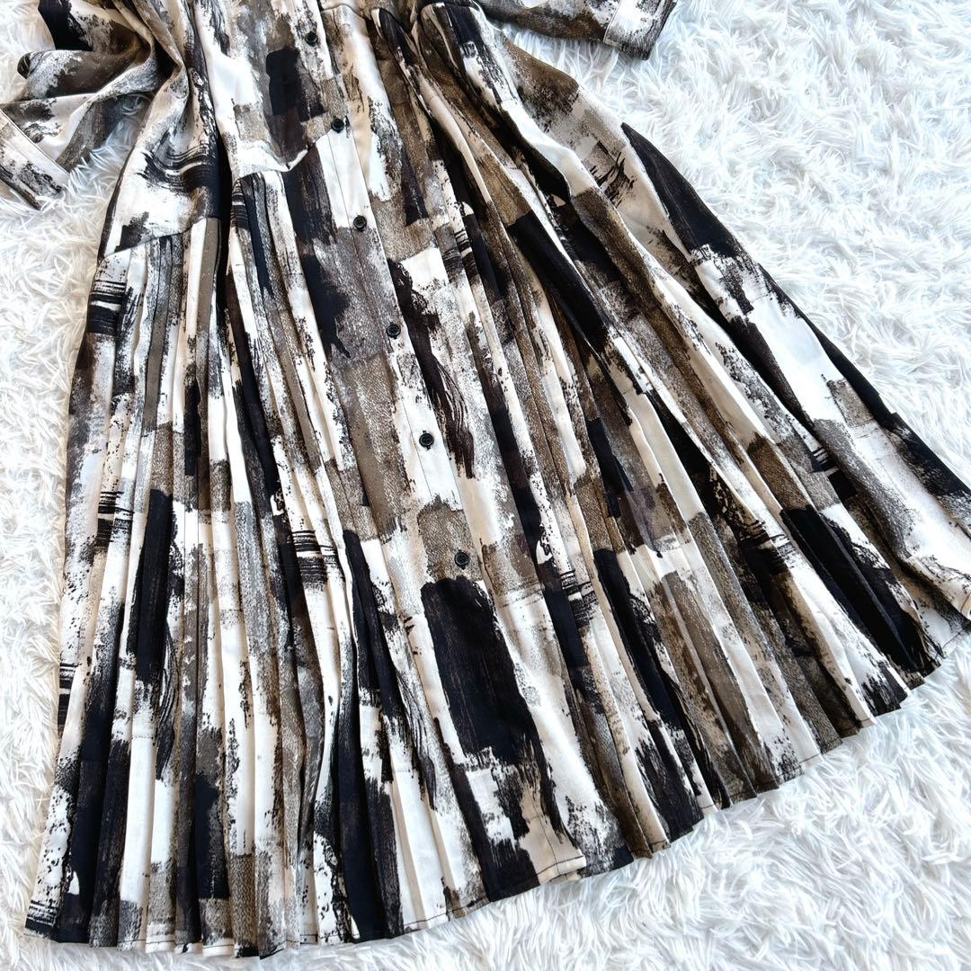 SUM1 STYLE スミスタイル 斜めプリーツワンピース イアパピヨネ