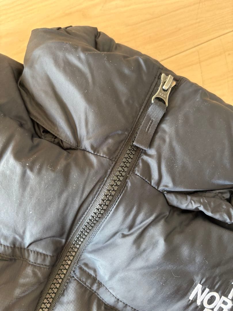 美品★THE NORTH FACE ヌプシ ベスト ND92557 S ブラック