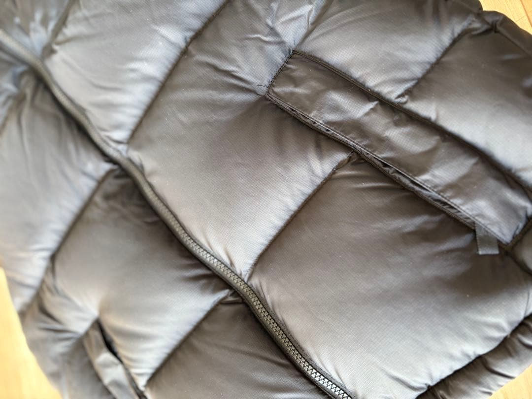 美品★THE NORTH FACE ヌプシ ベスト ND92557 S ブラック