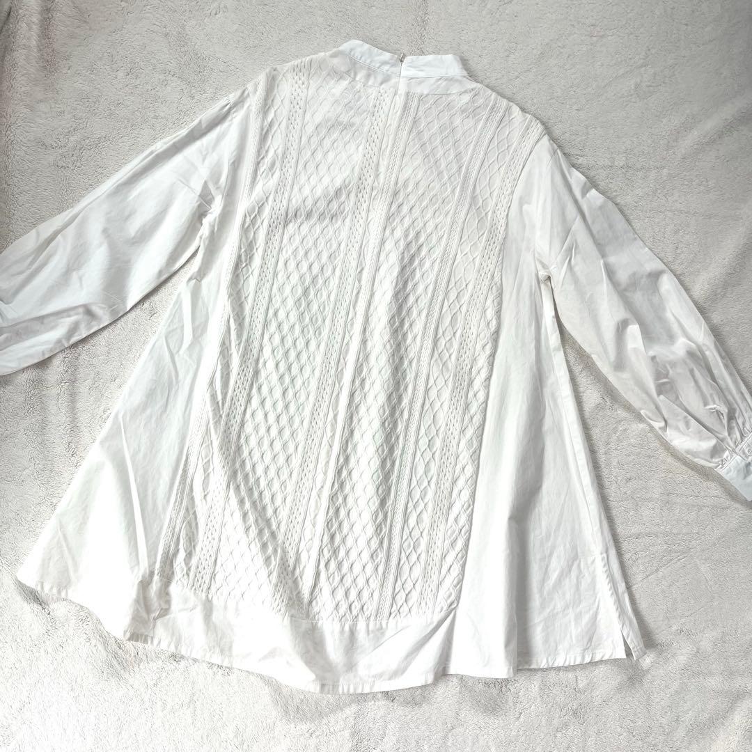 極美品】Ameri VEST DOCKING SHIRT アメリ　トップス　秋