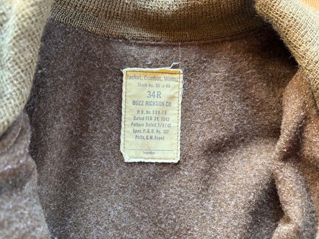 【極美品】バズリクソンズ タンカース 34