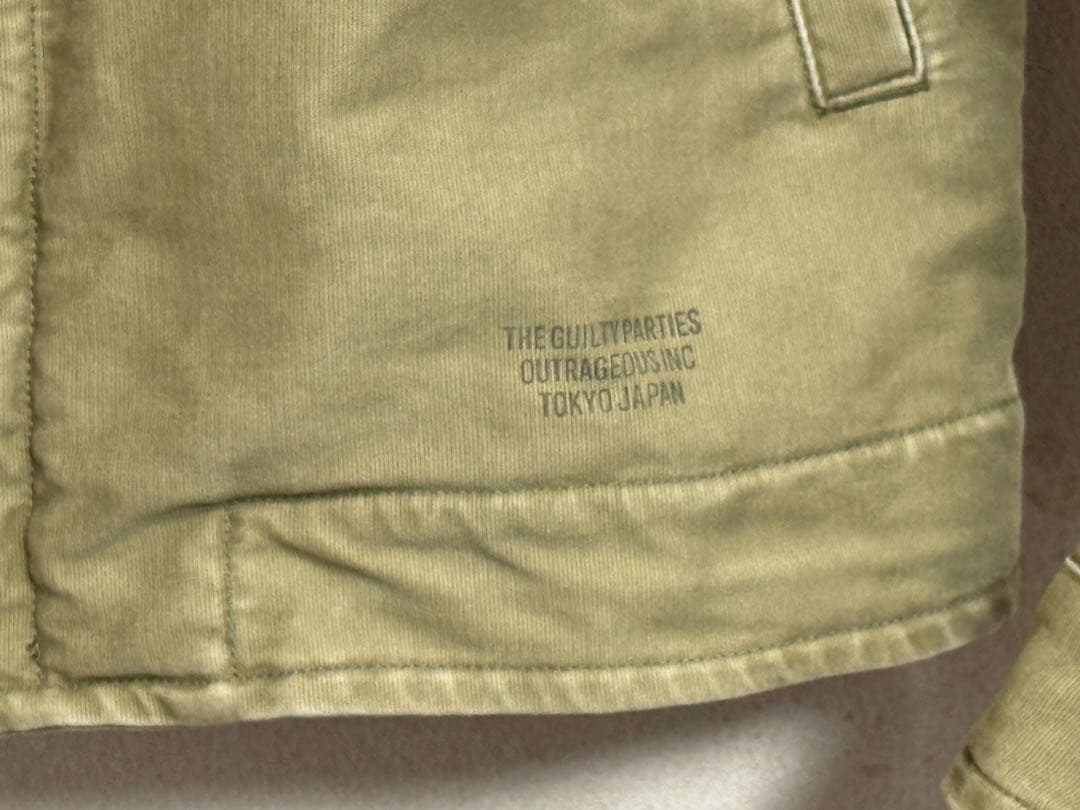 WACKOMARIA ワコマリア　デッキジャケット　カーキ N-1