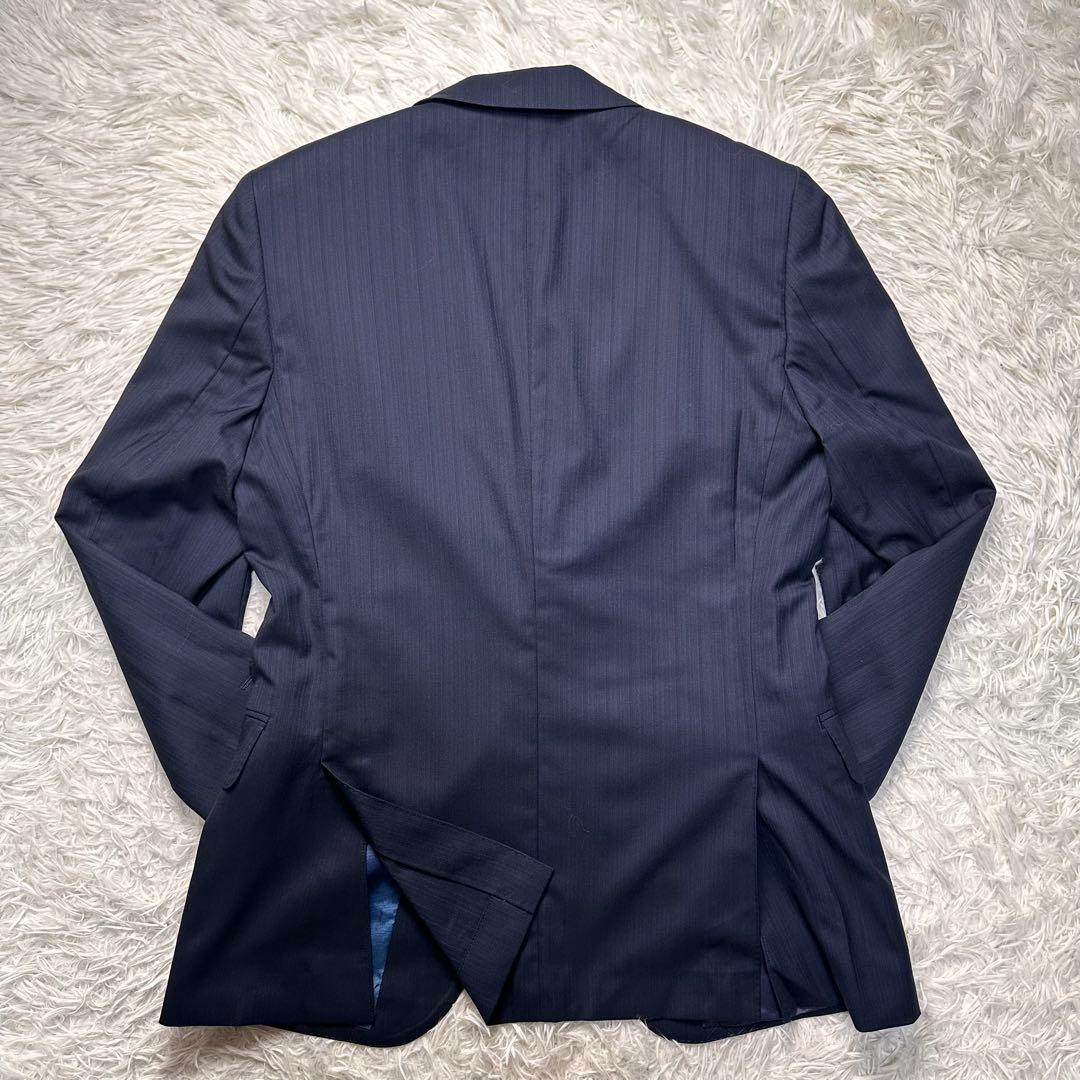 希少 現行 極美品 アート柄 ポールスミス 高級トラバルド生地 セットアップ