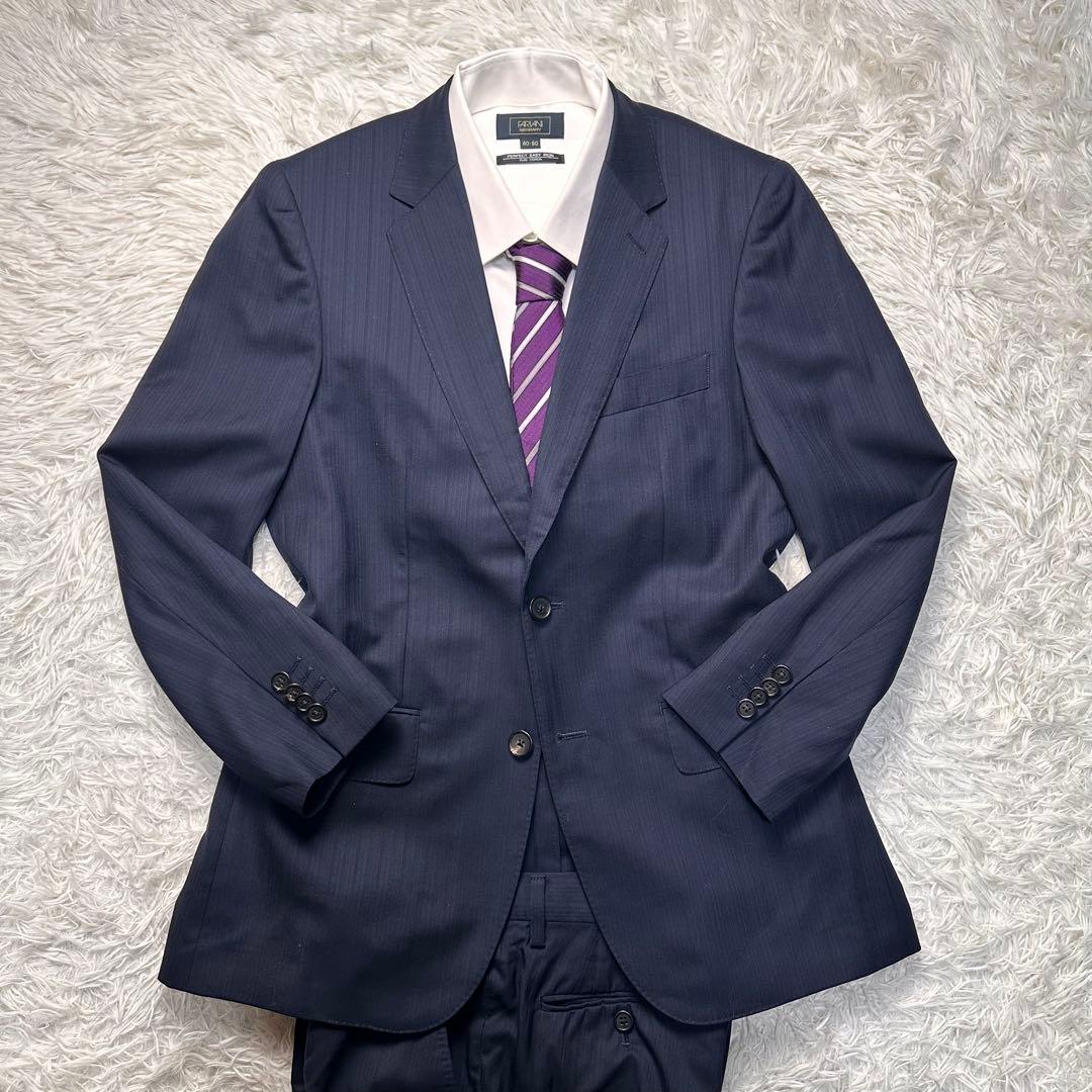 希少 現行 極美品 アート柄 ポールスミス 高級トラバルド生地 セットアップ