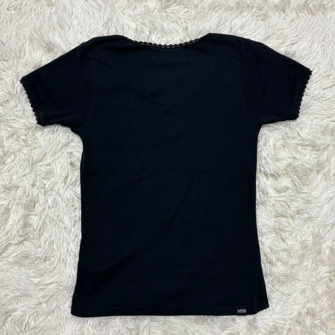 【ヒステリシスグラマー】Tシャツ　チビT 黒 F 宮脇咲良着用 ウォッシャブル