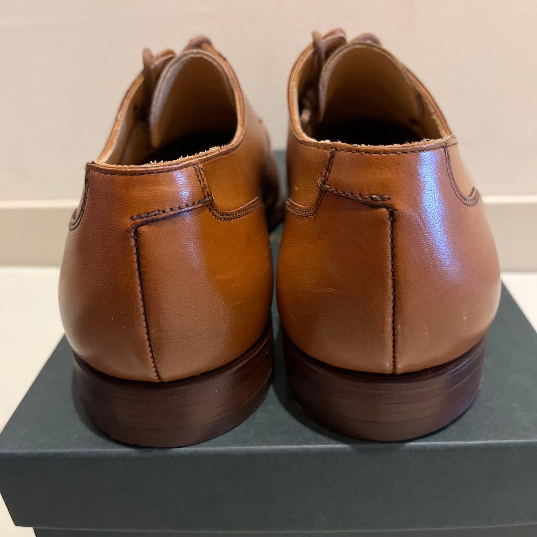 クロケット&ジョーンズ　ポールスミス別注　ドレスシューズ　キャメル　7.5