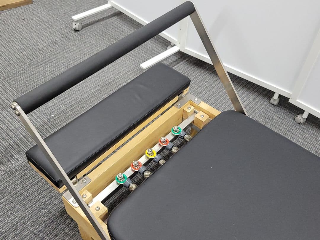 【業務用】折りたたみ式 ピラティス リフォーマー フルセット 木製フレーム