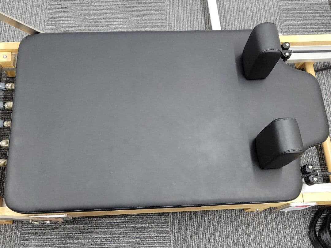 【業務用】折りたたみ式 ピラティス リフォーマー フルセット 木製フレーム