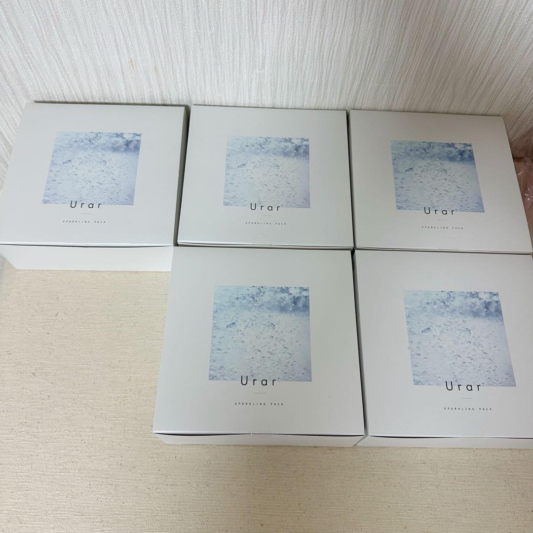 【新品未開封】ツインガーデン ユレイル Urar 炭酸パック5箱＋1回 26回分