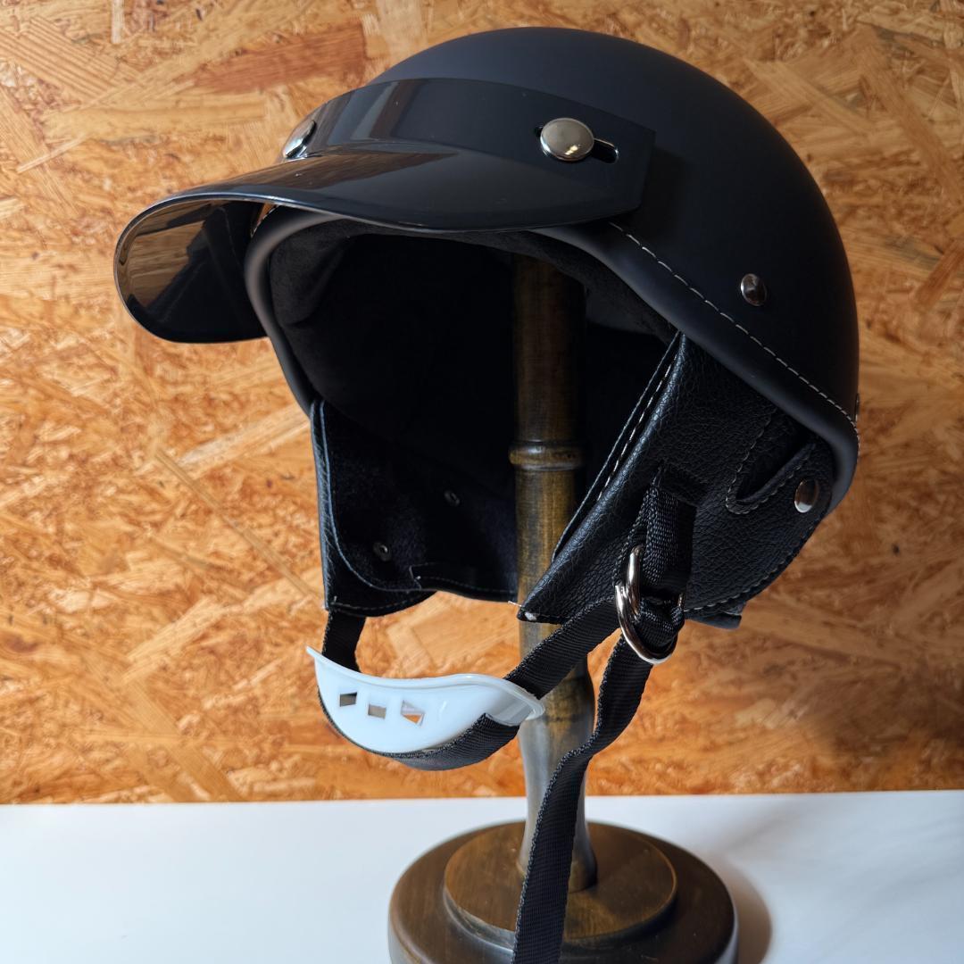 ショーティー　 ハーフヘルメット　艶なし　ブラック　M2個セット