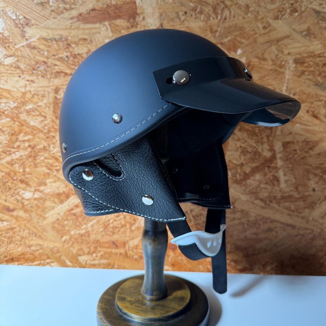 ショーティー　 ハーフヘルメット　艶なし　ブラック　M2個セット