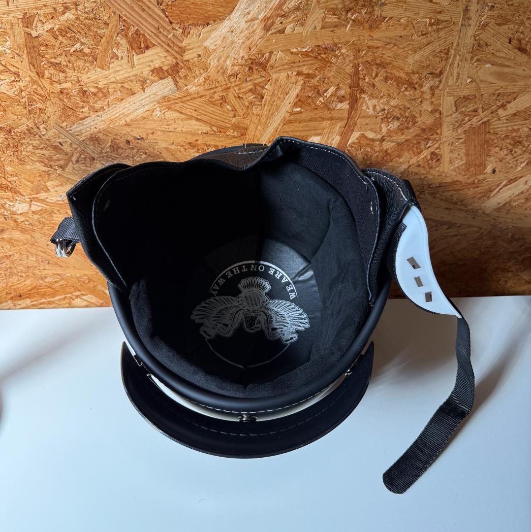 ショーティー　 ハーフヘルメット　艶なし　ブラック　M2個セット