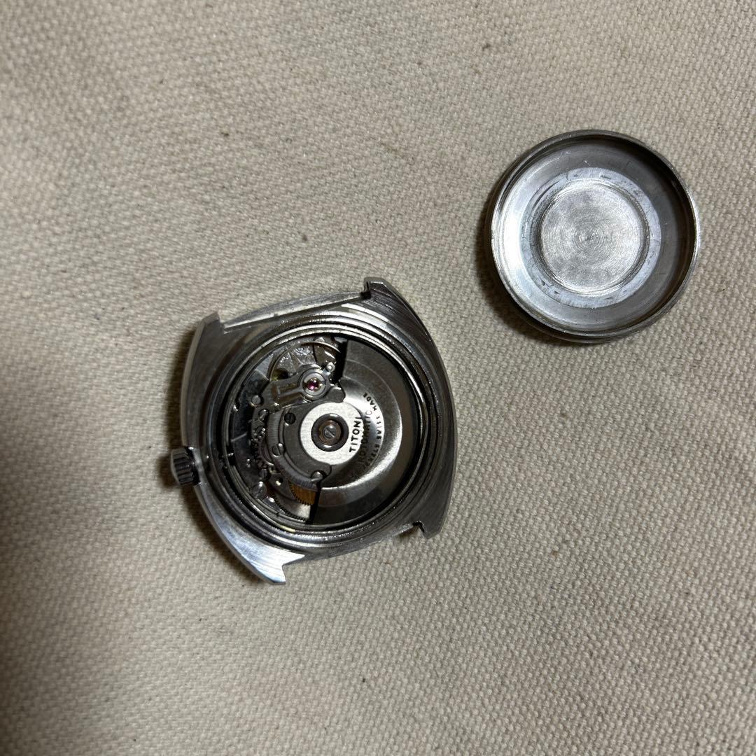 鼎*家様 中古 TITONI 自動巻き メンズ腕時計
