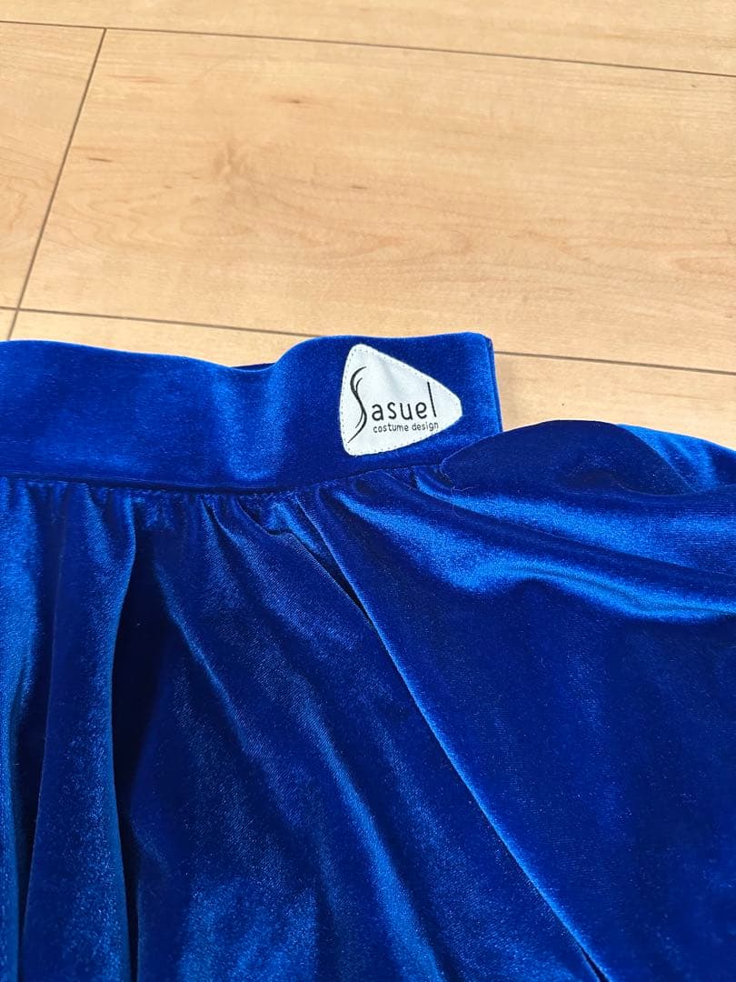 サシュエル　青ジュブナイルドレス