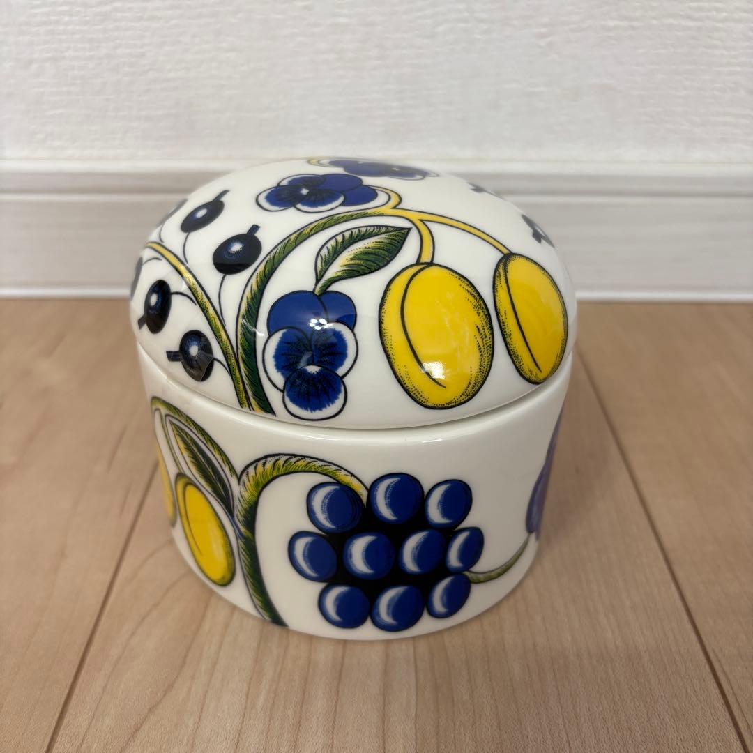 【新品未使用箱付き】アラビア パラティッシ 蓋付きジャー