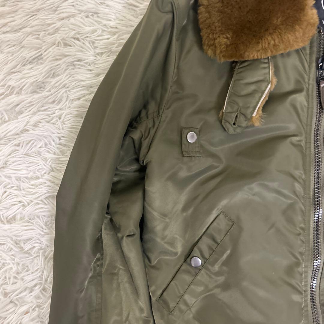 【美品】U.S. AIR FORCE フライトジャケットB-15 ファー