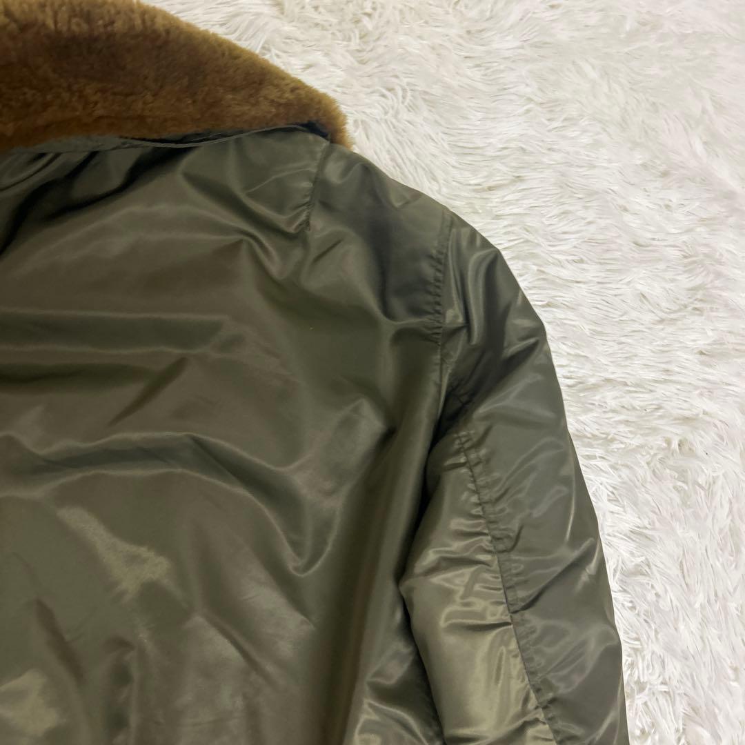 【美品】U.S. AIR FORCE フライトジャケットB-15 ファー