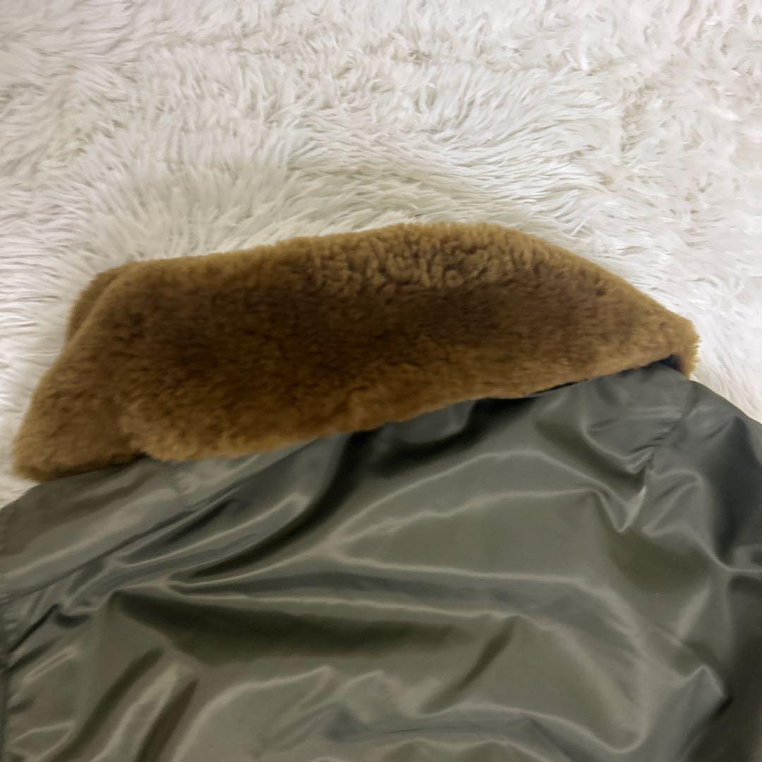 【美品】U.S. AIR FORCE フライトジャケットB-15 ファー