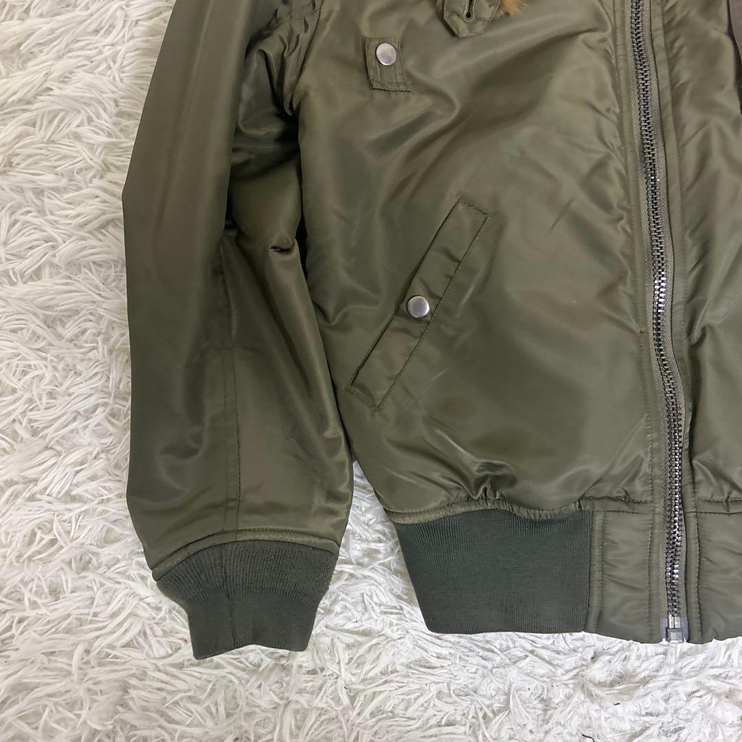 【美品】U.S. AIR FORCE フライトジャケットB-15 ファー