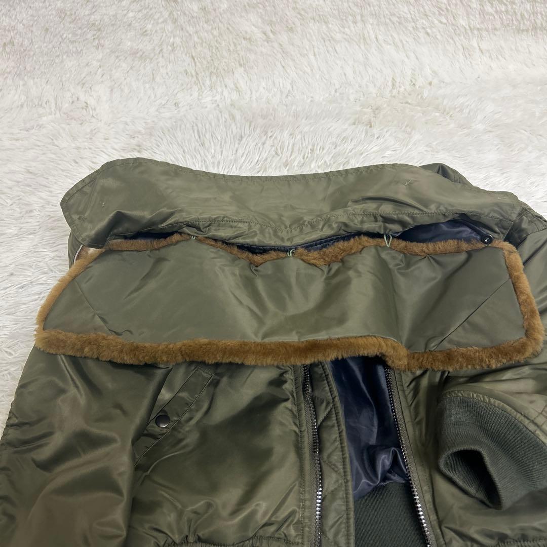 【美品】U.S. AIR FORCE フライトジャケットB-15 ファー