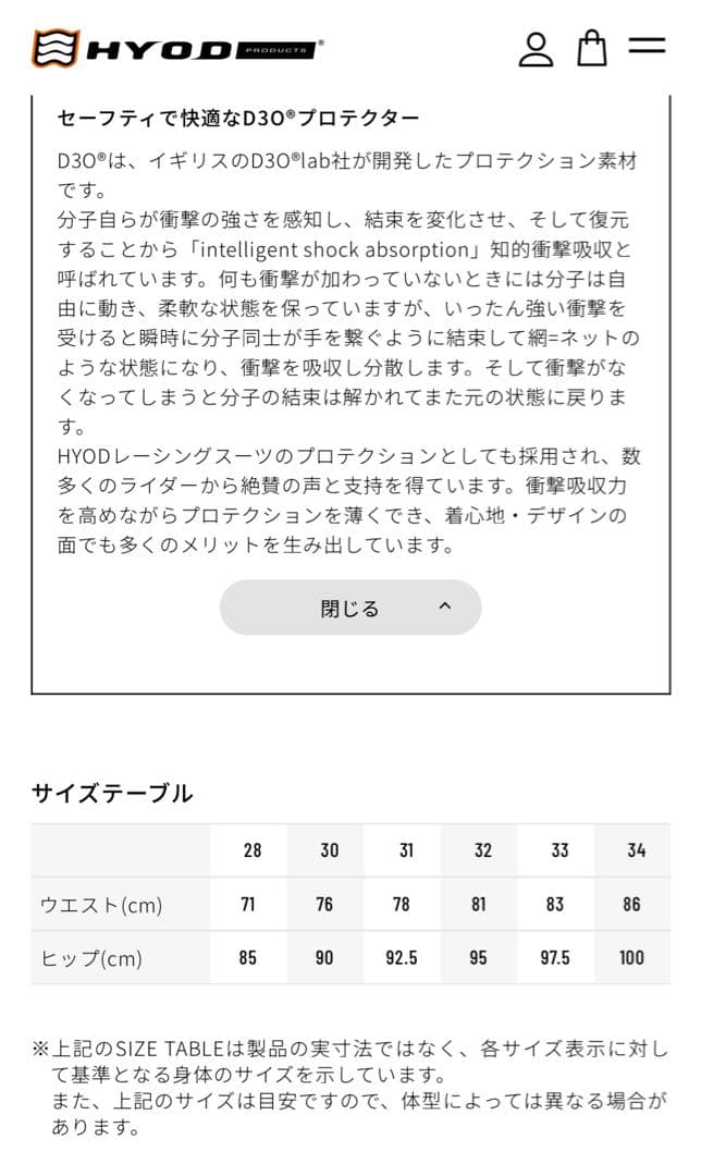 HYD553DN HYOD D3O® SPRINT FIT DENIM