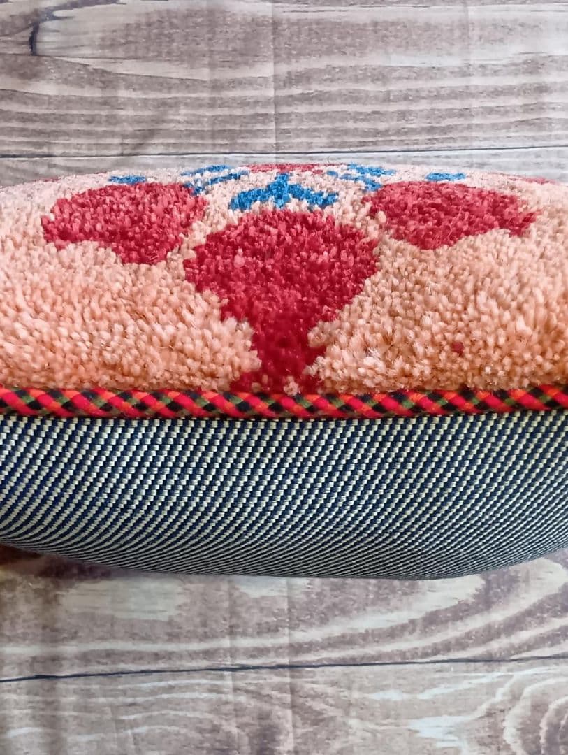 ギャッベ　クッション　ペルシャ絨毯　イラン　手織り(9)