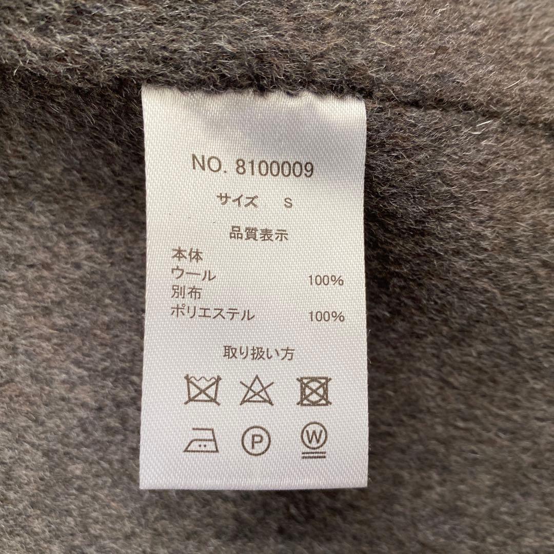 【タグ付新品】evernavy リバーPコート　チャコールグレー　エバーネイビー