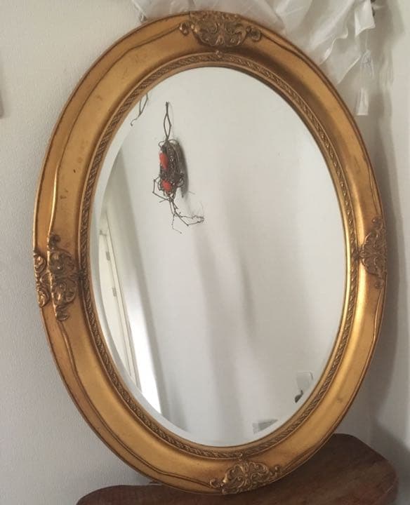 メロディー　高級 アンティーク ミラー 鏡 額縁 クラッシック ビンテージ