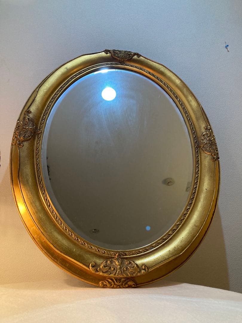 メロディー　高級 アンティーク ミラー 鏡 額縁 クラッシック ビンテージ