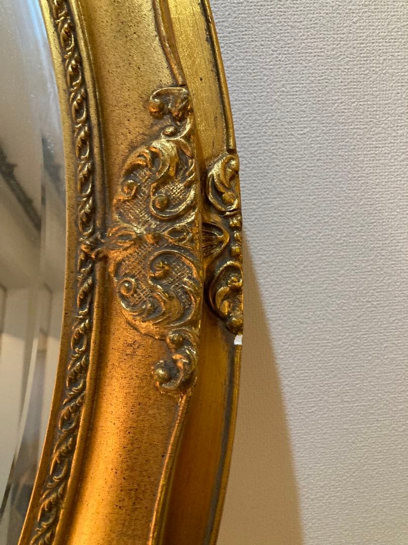 メロディー　高級 アンティーク ミラー 鏡 額縁 クラッシック ビンテージ