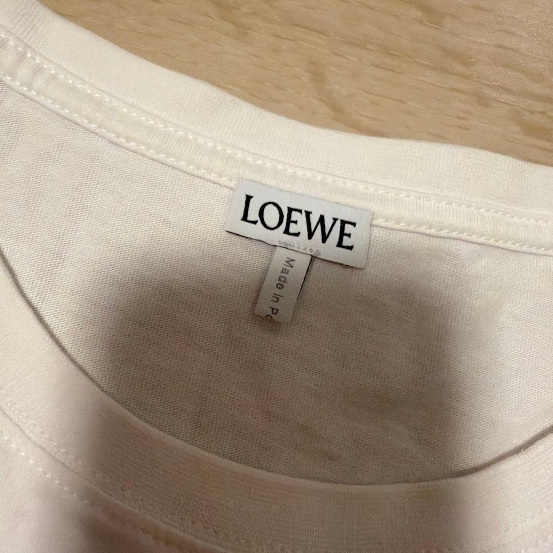 LOEWE ホワイト Tシャツ M