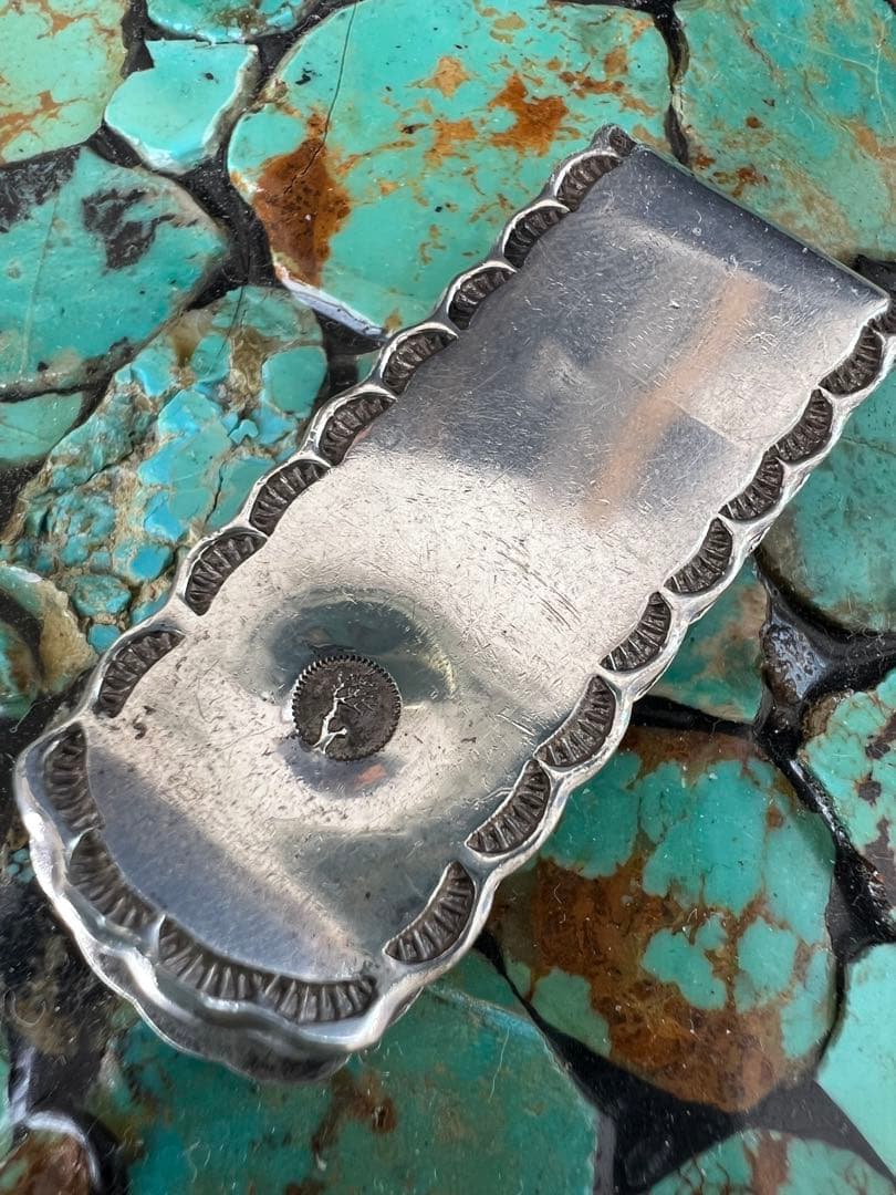 Wild wood silver925 money clip マネークリップ