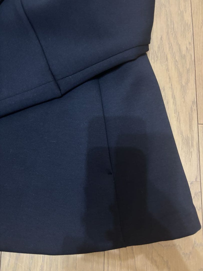 UNFILO（アンフィーロ） ダブルフェイス ショートコートXL ネイビー