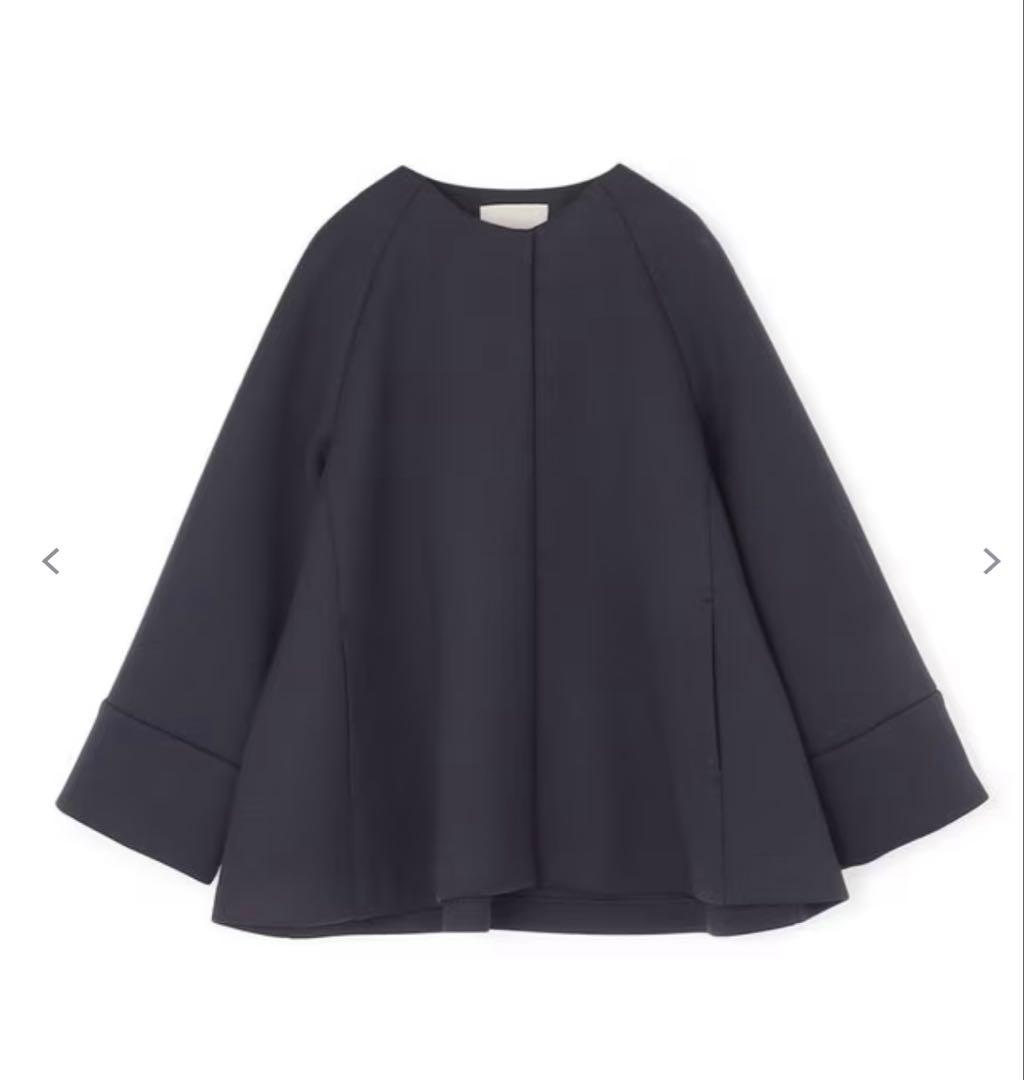 UNFILO（アンフィーロ） ダブルフェイス ショートコートXL ネイビー